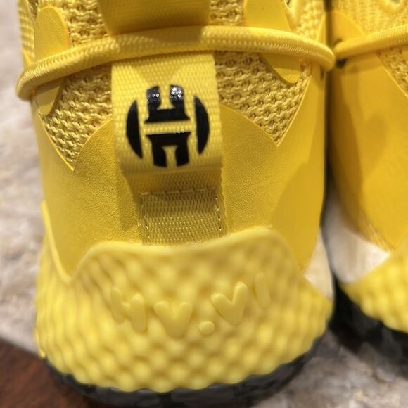 Adidas Harden Vol. 6 Taxi GV9586 Size 12 NWT BASKETBALL SHOES - Picture 5 of 11